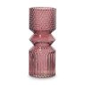 Vaas diabolo - roze - ø9.5x24.5 cm